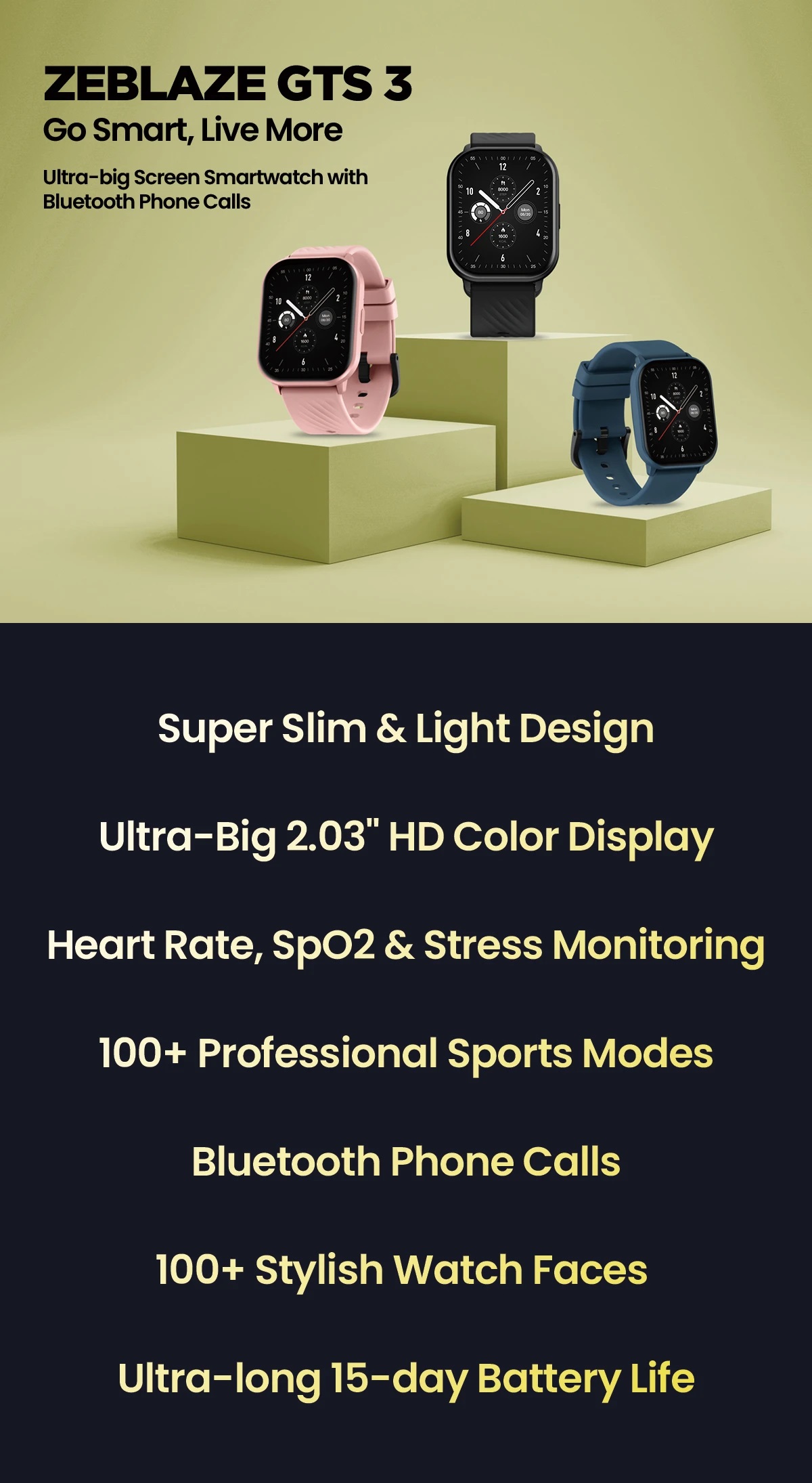 Zeblaze GTS 3-7